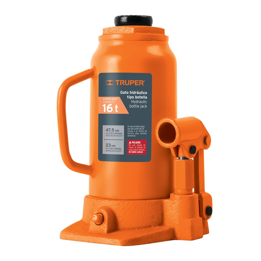 Gato hidraulico de botella de 16 Ton, Truper