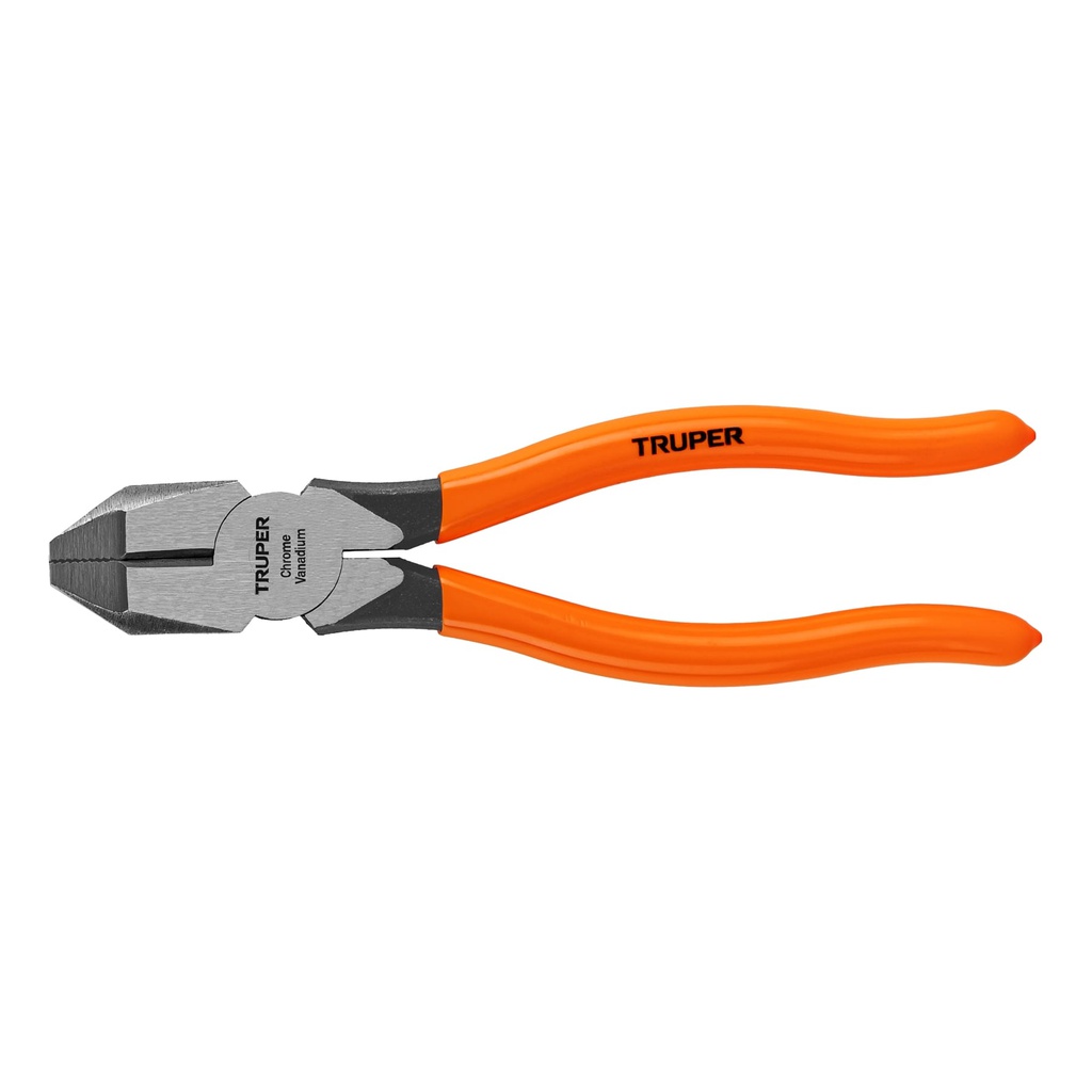 Pinza para electricista 7' uso rudo, mango PVC, Truper