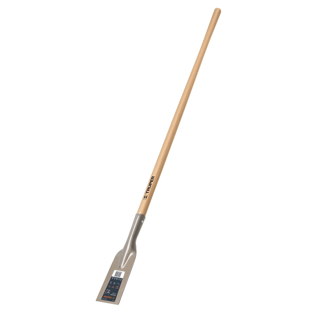 Raspador forjado de 4', mango largo de 54', Truper
