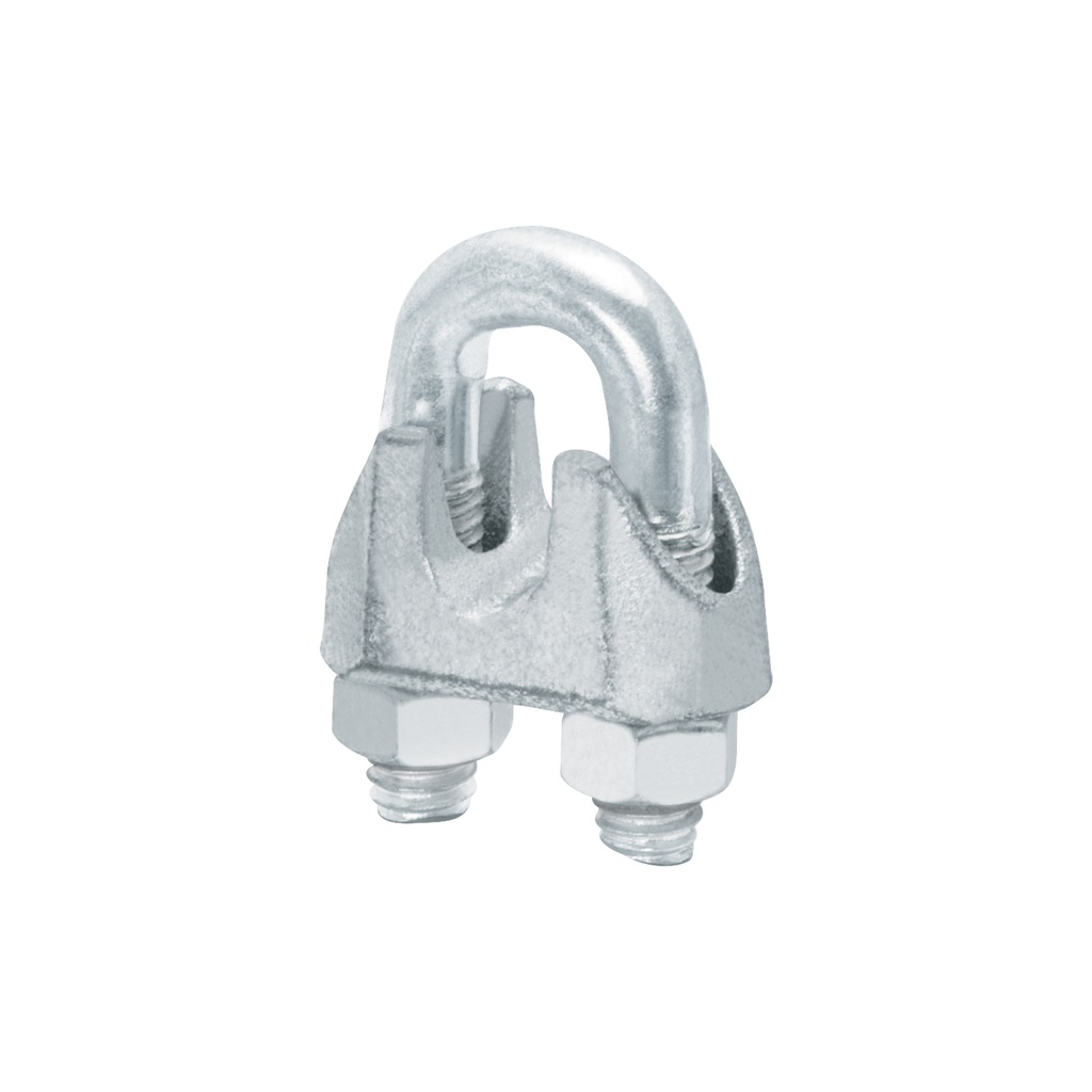 Bolsa c/20 nudos (perros) de hierro p/cable de 3/8', Fiero