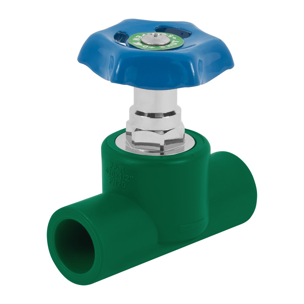 Valvula de globo de PPR 1/2', Foset