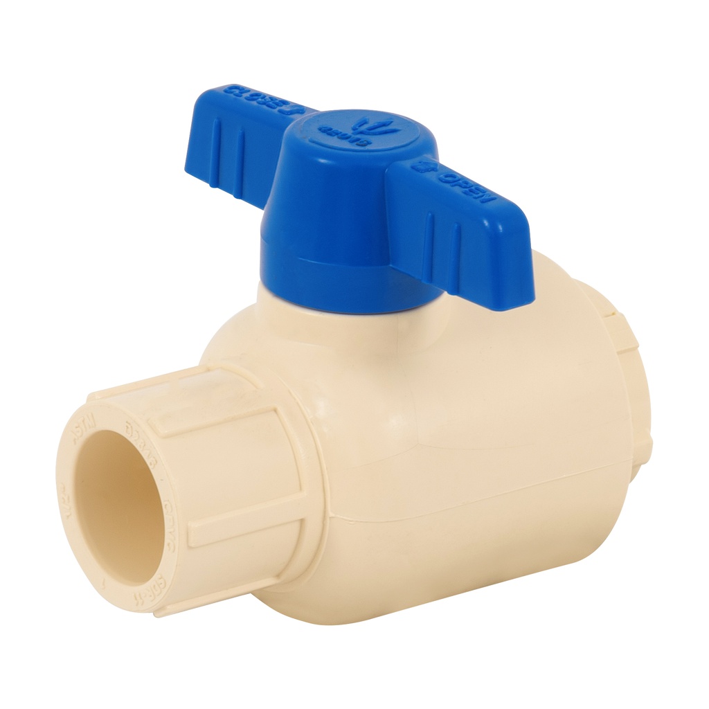 Valvula de esfera desmontable de CPVC 1/2', Foset