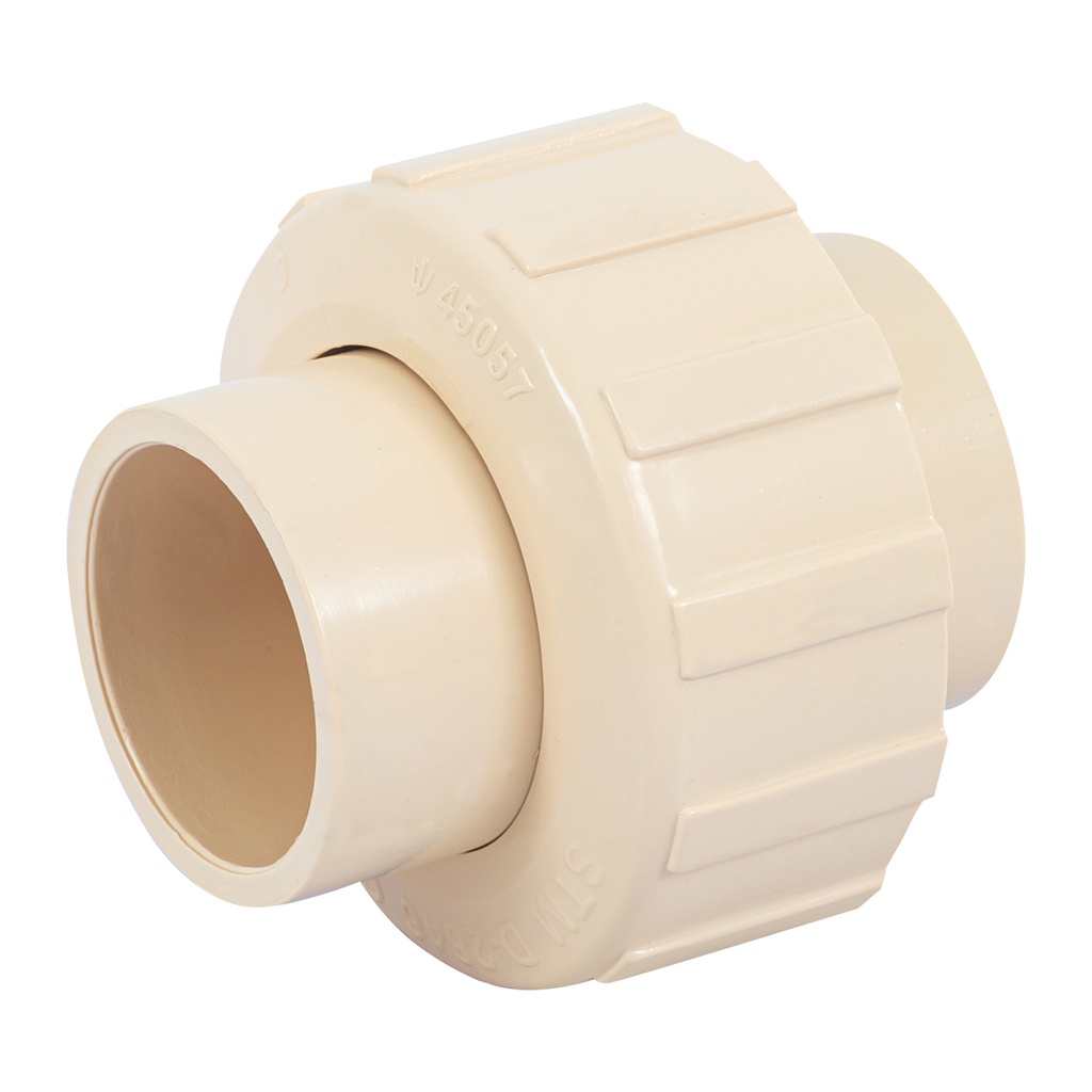 Tuerca union lisa de CPVC 1', Foset