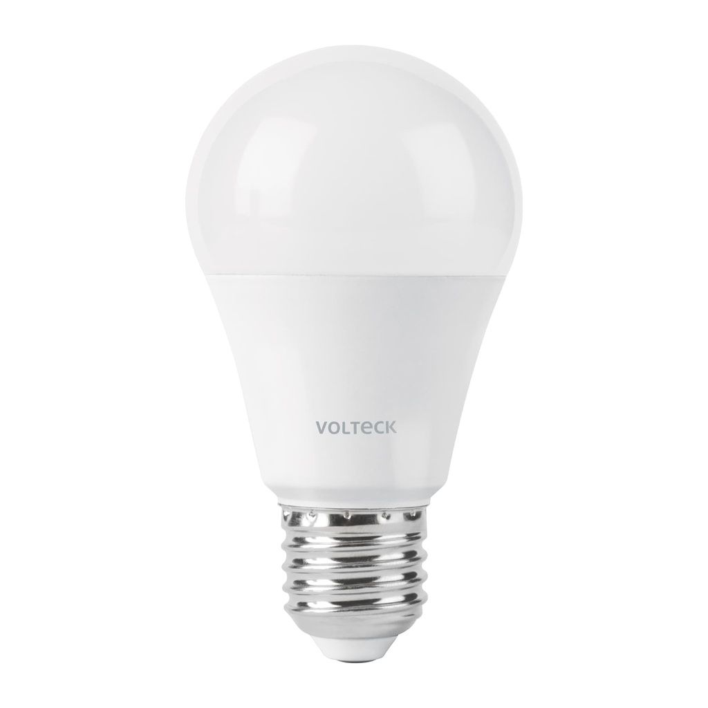 Lampara LED tipo bulbo A19 9 W con sensor de movimiento