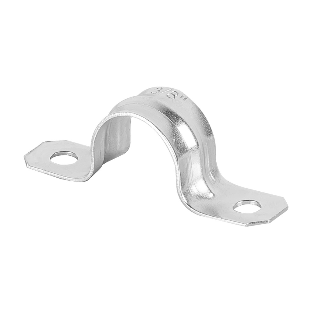 Bolsa con 10 abrazaderas 3/8' tipo omega para tubo, Volteck
