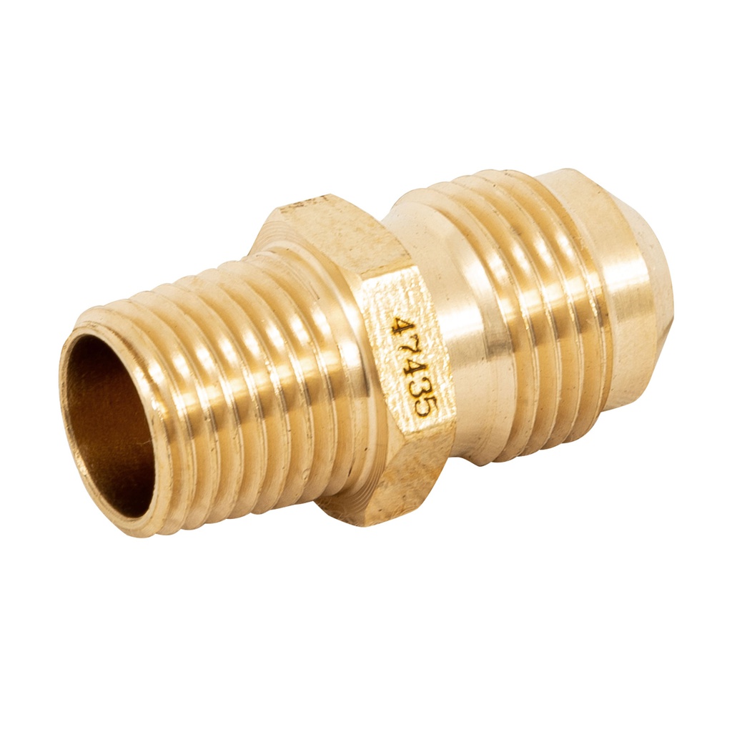 Niple terminal de laton de 3/8' X 1/4', Foset