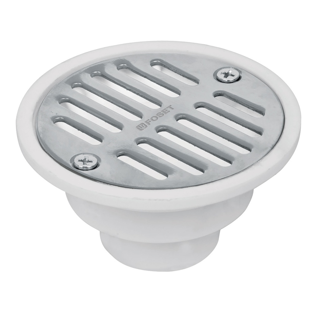 Resumidero polipropileno, redondo, modelo 'A', 3-3/4', Basic