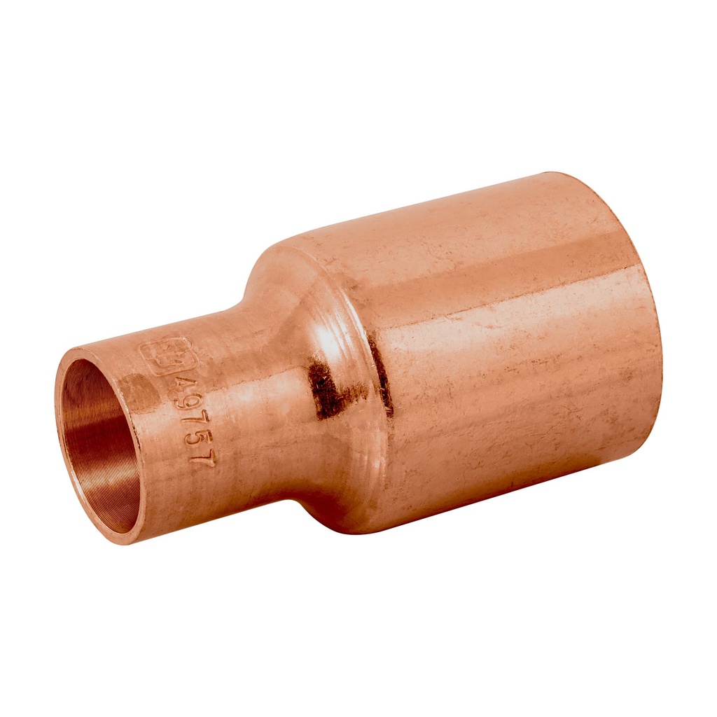Cople reduccion bushing cobre, 1'x 1/2', Foset