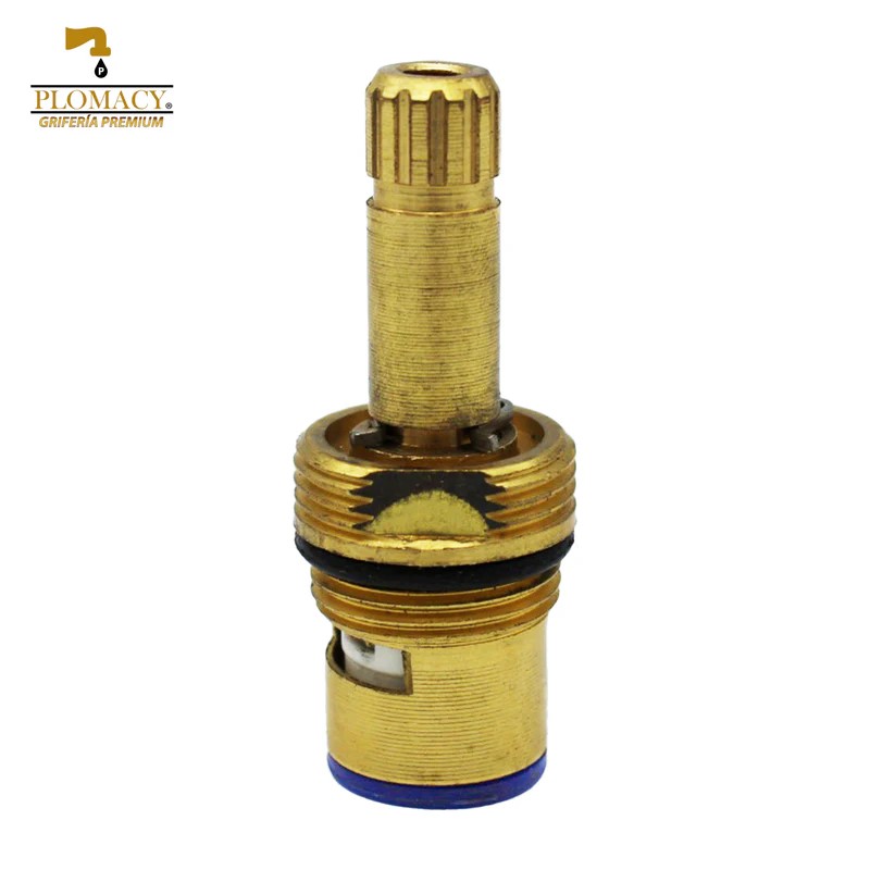 Cartucho Ceramico Agua Fria Doble Rosca, cierre 1/4 de Vuelta Plomacy (RF8PC)