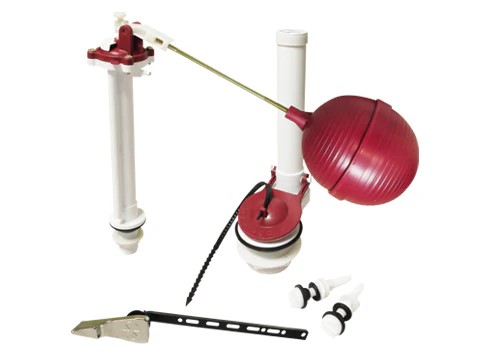 Herraje WC Hydro-Gard 2" Palanca Cromada Sin Esponjoso (H8007)