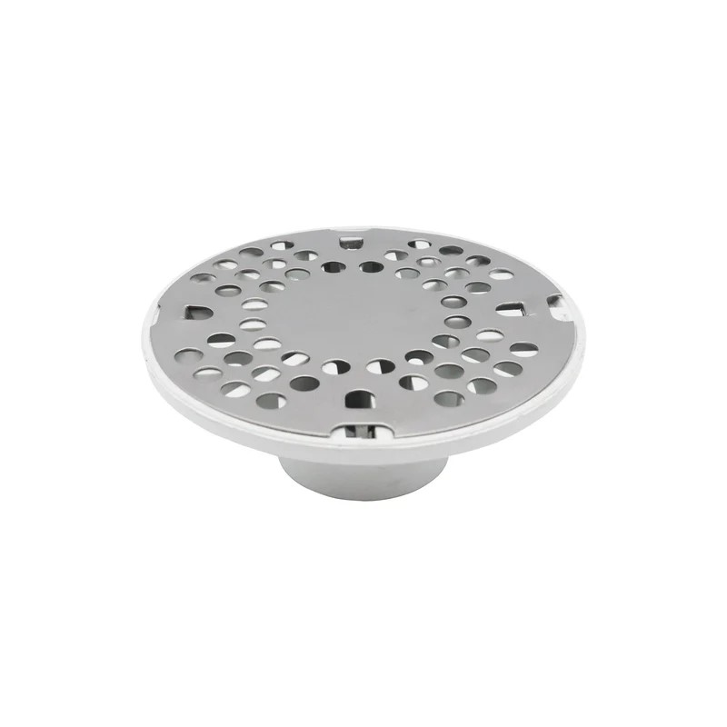 Coladera Redonda Para Tubo PVC Rejilla Inoxidable #2 (9686)