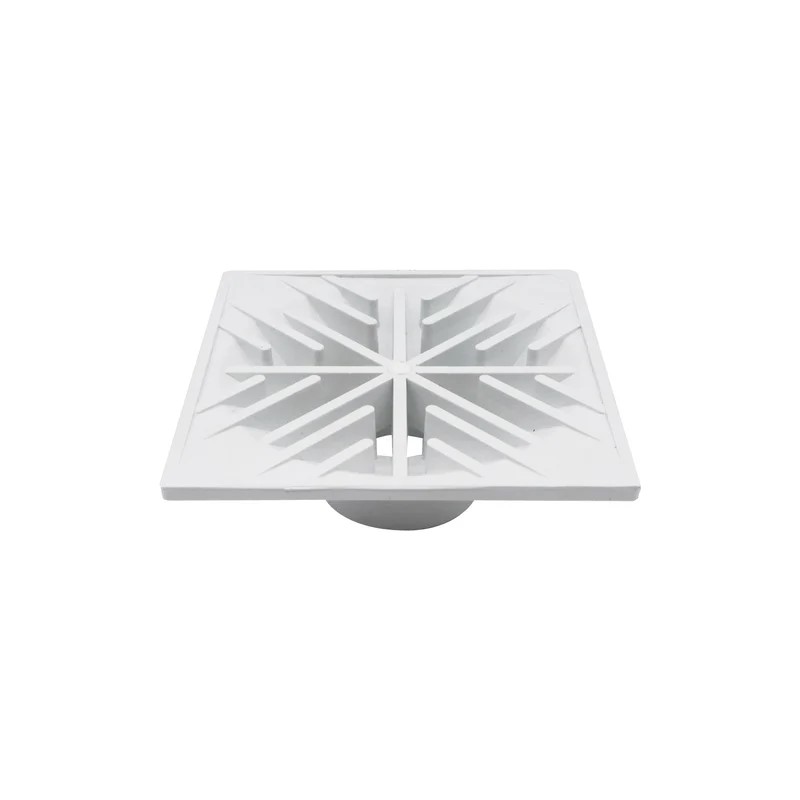 Coladera Cuadrada Blanca #2 (9684)