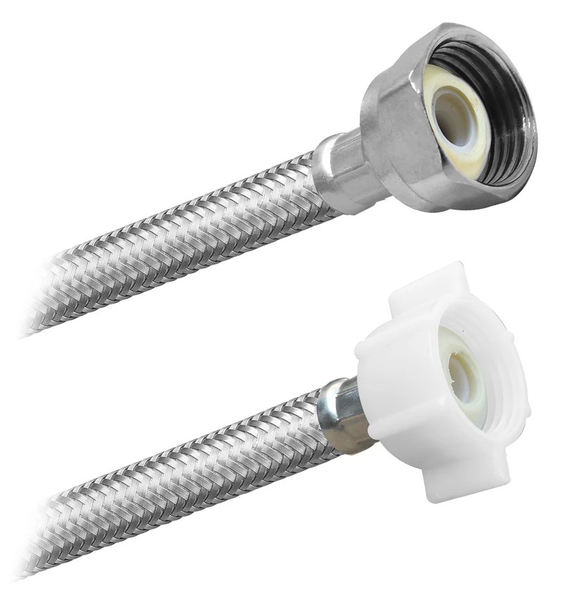 FamaFlex Premium Para  Agua Potable 1/2" FIP x 1/2" AM x 30cm.-12"  (3498)