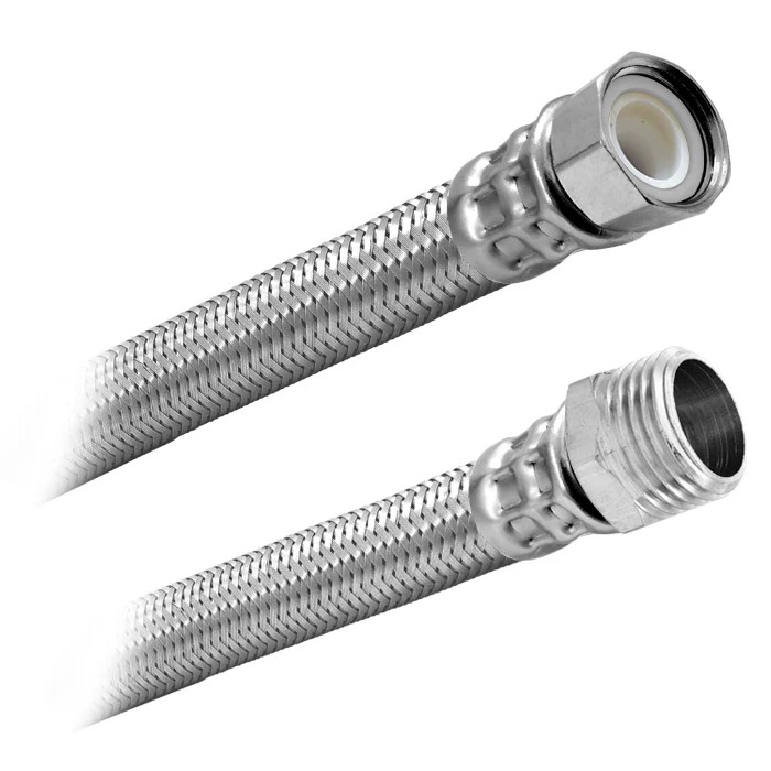 FamaFlex Premium Para Boiler Macho 1/2" FIP x 3/4" M x 60cm.-24"  (3575)