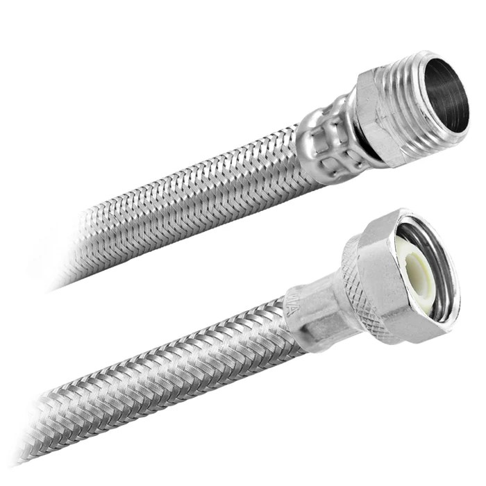 FamaFlex Premium Para Boiler Macho 3/4" FIP x 3/4" M x 120cm.-48") (3574)