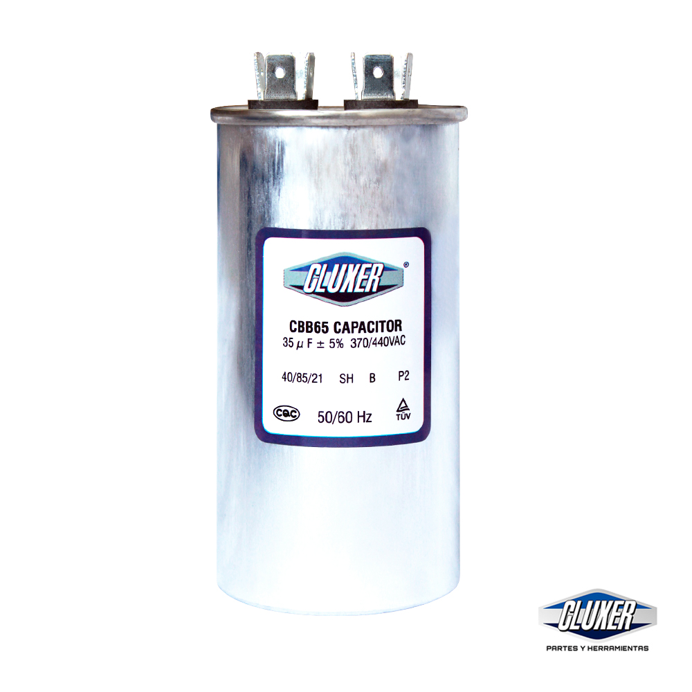 1 Capacitor De 35 Mf Dual 440-370vac +-5% 50/60hz