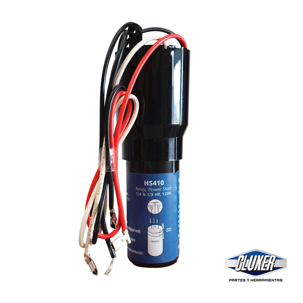 1 Kit Capacitor De Arranque 1/4  1/3  Cxhs410