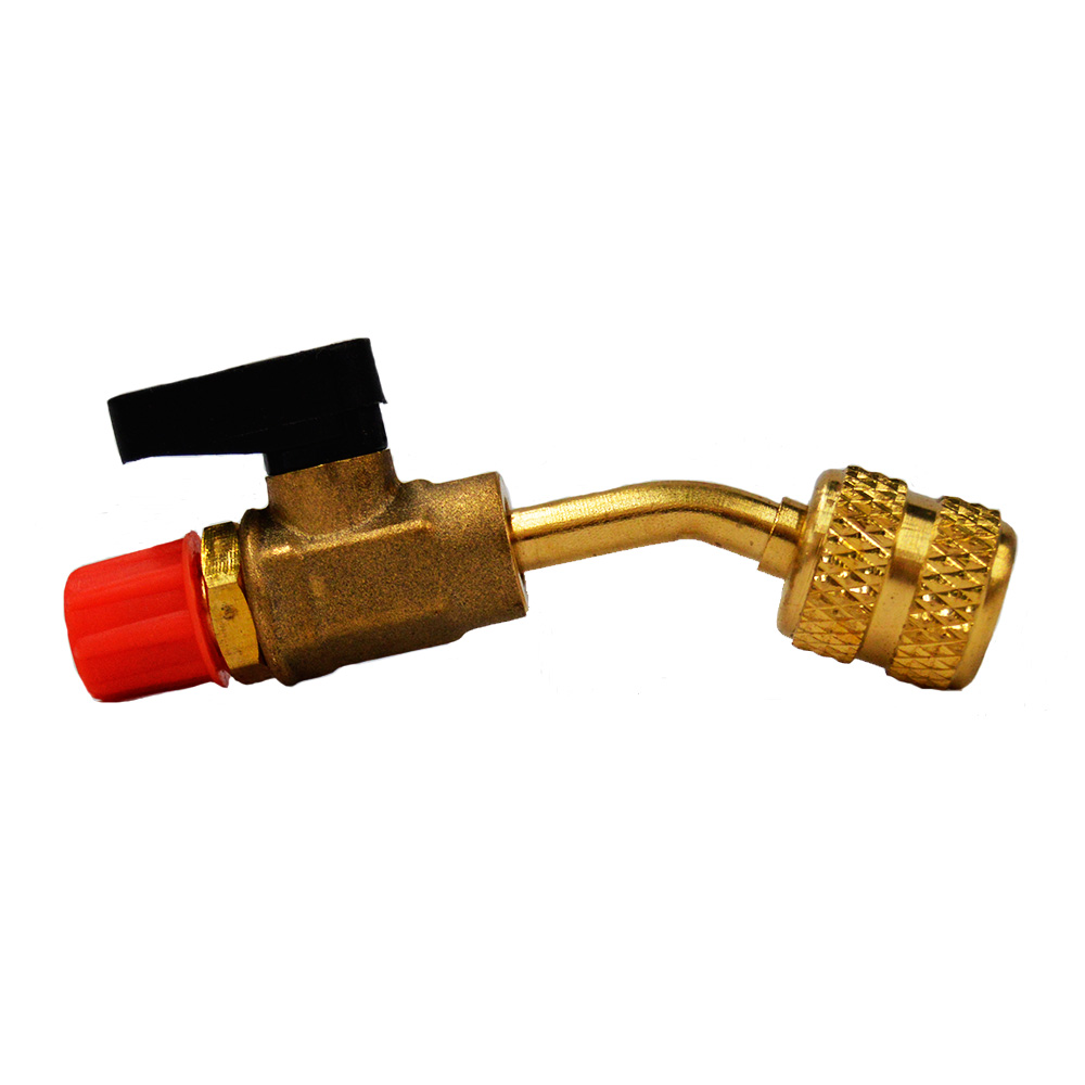 1 Valvula De Paso Para Manguera R-410 Cluxer