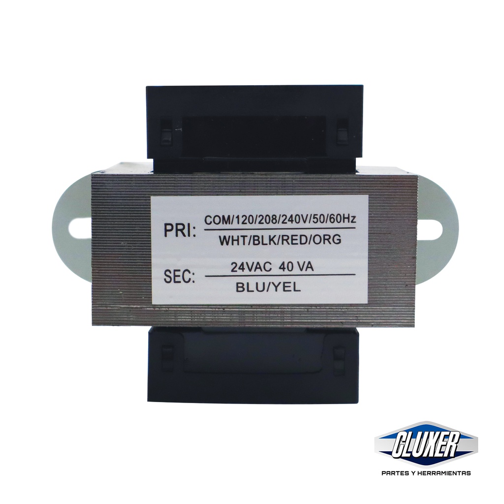 1 Transformador Cluxer 120v/208v/240v A 24v 40vac