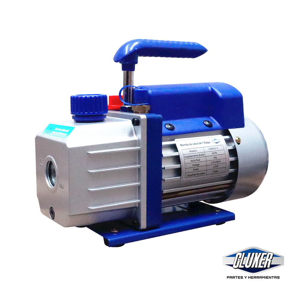 Bomba De Vacio 4cfm 1 Etapa 1/3hp 