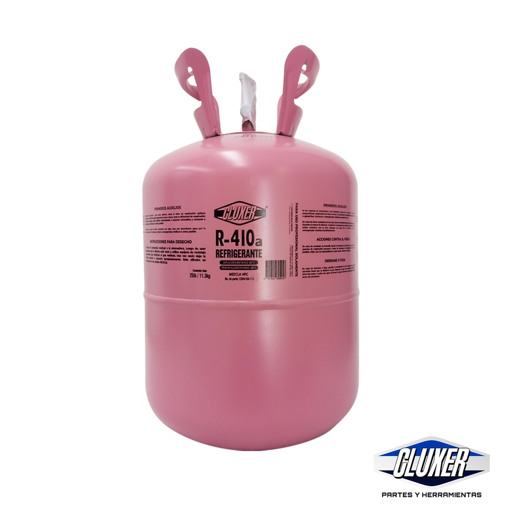 Gas Refrigerante R410A Boya 11.3Kg Cluxer Modelo: CXR410A-113 Marca: CLUXER