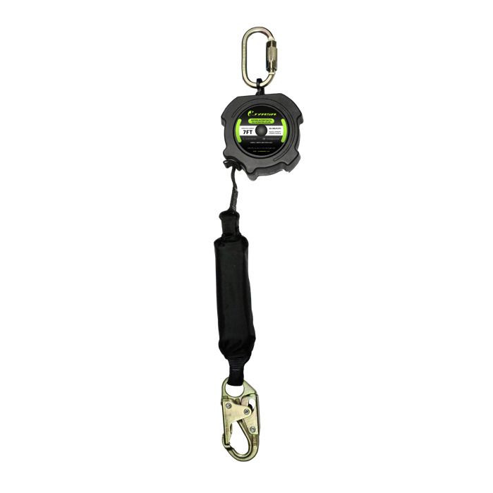 RETRACTIL DE BANDA DE DE 1" Y 7FT LARGO CARCASA PLASTICA