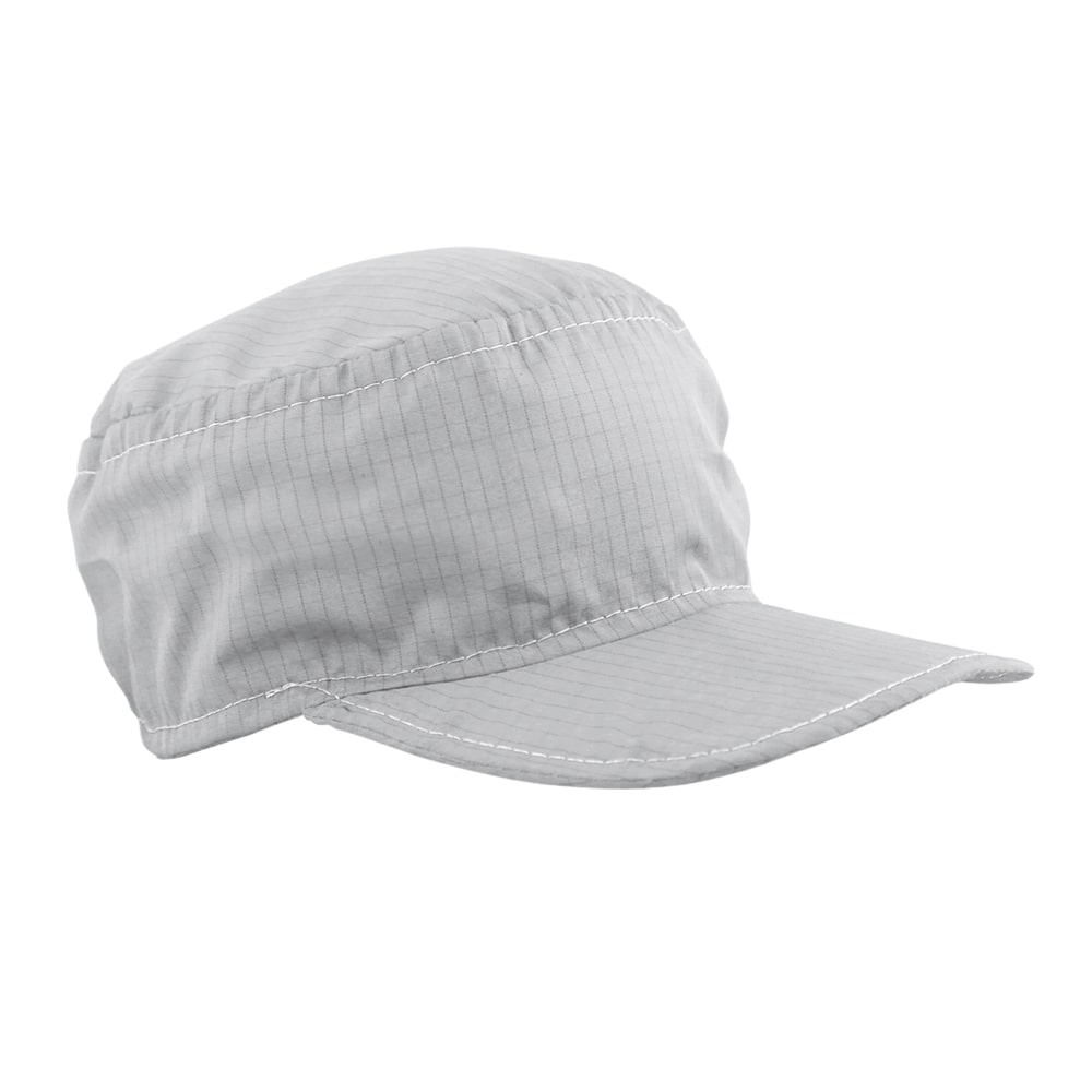 GORRA ANTIESTATICA ECOFRIENDLY CON VISERA COLOR BLANCA
