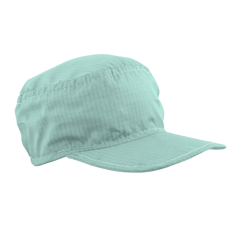 GORRA ANTIESTATICA ECOFRIENDLY CON VISERA COLOR MENTA