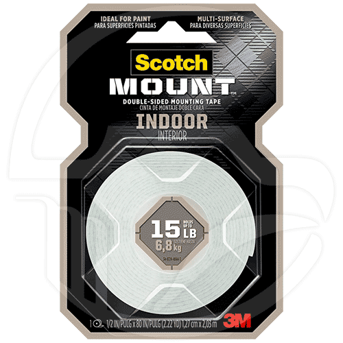 CINTA MONTAJE 3M P/INTER. 25.4mmX 1.39m