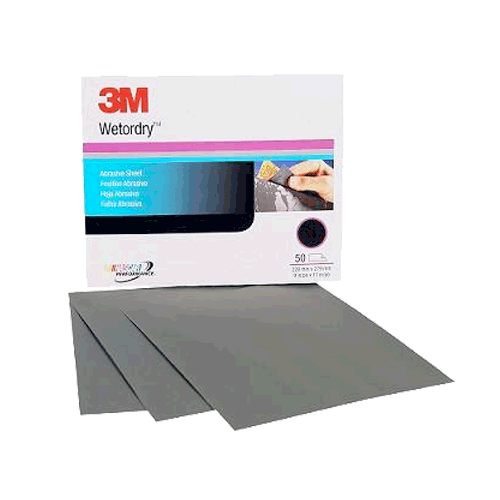 Lija 3M Imper.9x11”# 400 02038