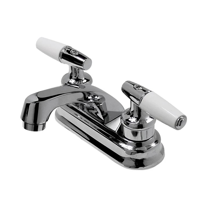 MEZCLADORA 4&quot; 1/4 D/VUELTA MAN.PIRULI BLANCO