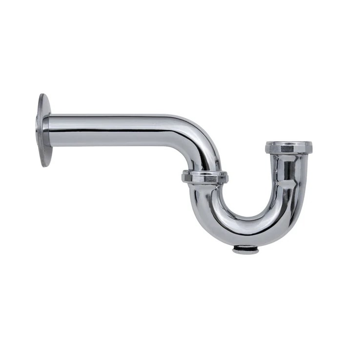 TRAMPA LAVABO PARED CROM. SIN CONTRA