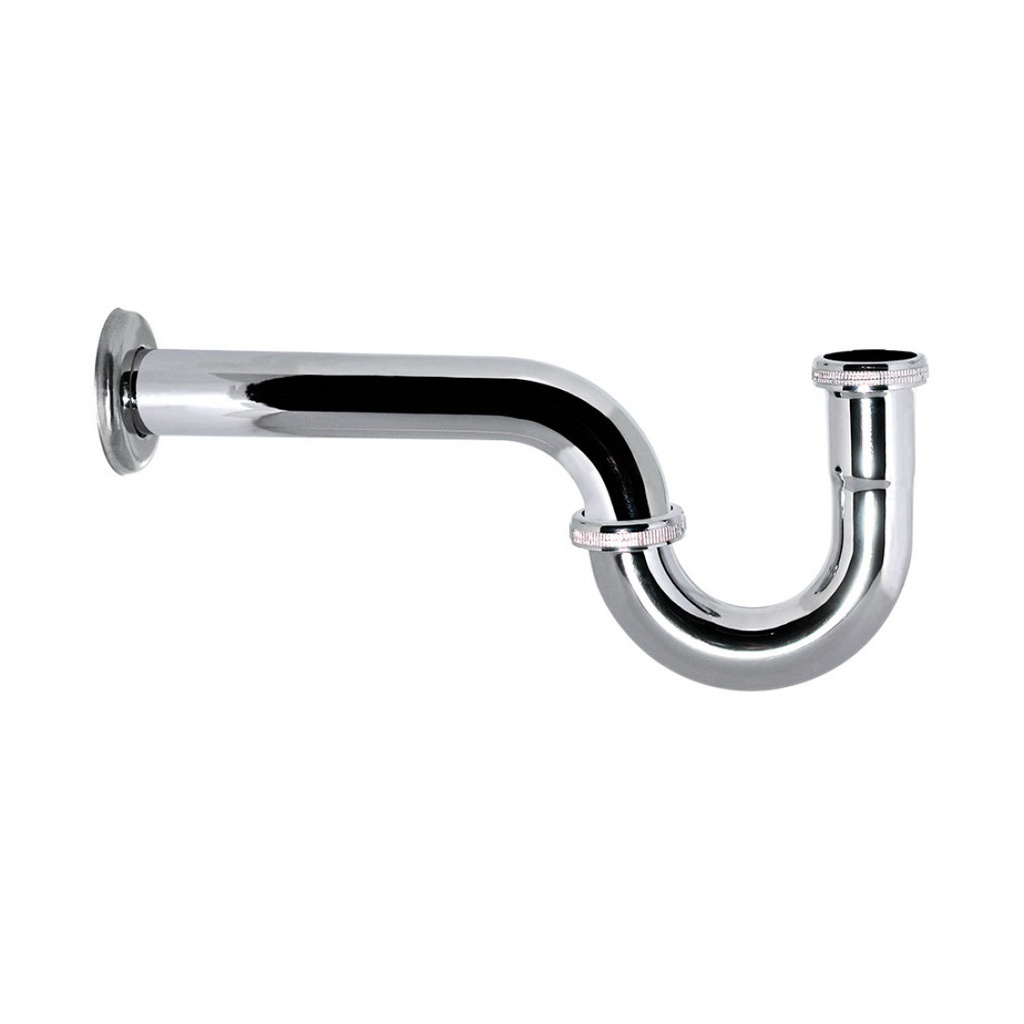 TRAMPA AC.INOX.P/LAV.PARED S/CONTRA