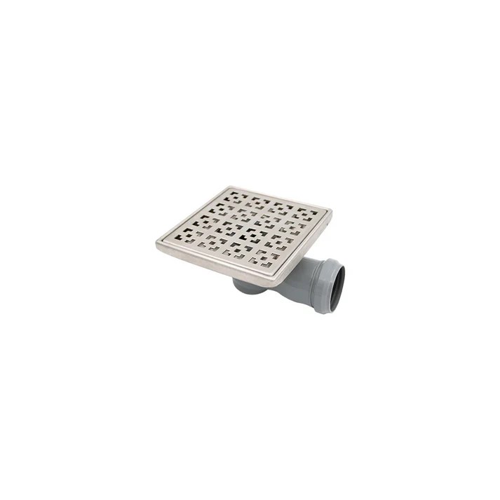 RESUMIDERO 150X150MM ACE.INOX 201 C/REJILLA A/ELECTROPULIDO