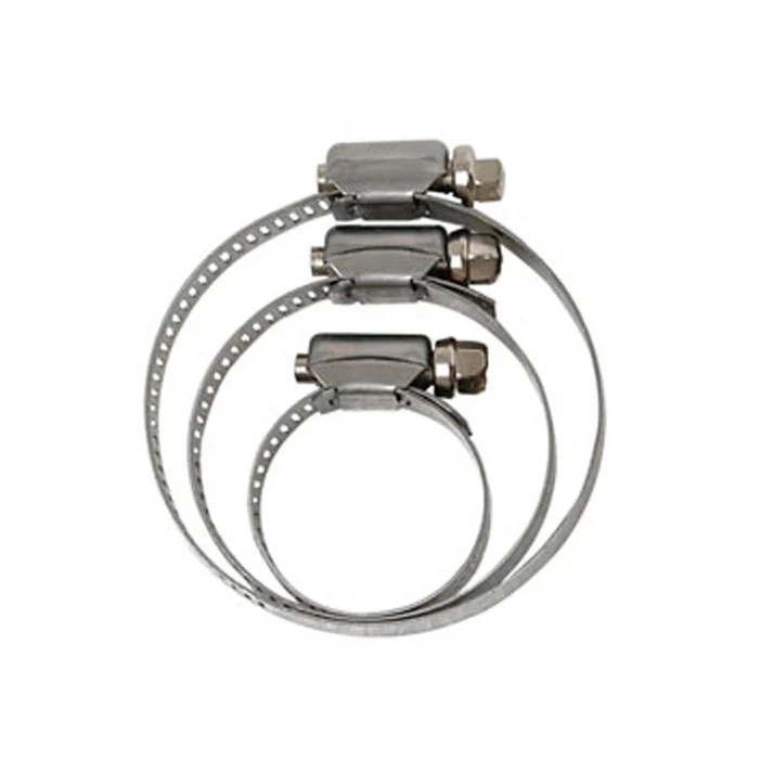 NUM.4 ABRAZADERA DE ACERO INOX.