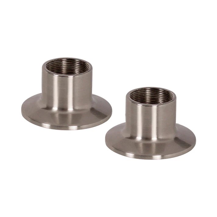 JUEGO CHAPETON SATINADO P/MEZCLADORA EMPOTRAR