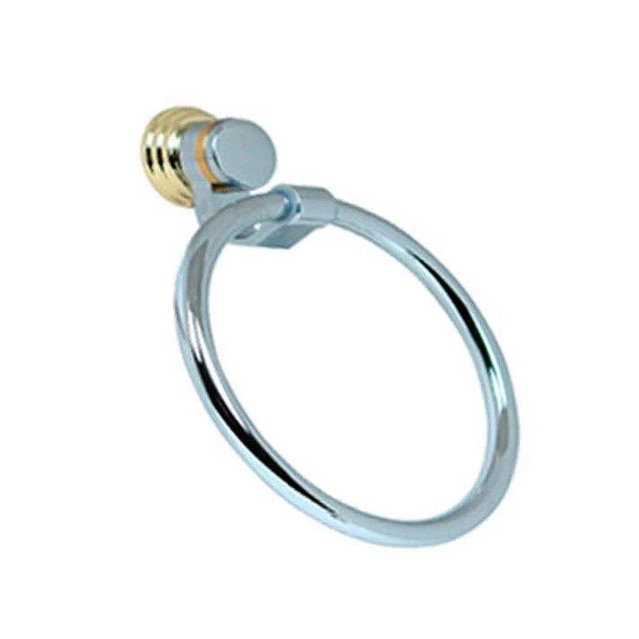 TOALLERO DE ARGOLLA LATON CROMO