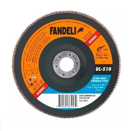 DISCO FNDL.ECO LAM.INOX  4.5”Z- 40