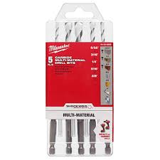 BROCA MULTI-MATERIAL MLW JGO. 5pz.