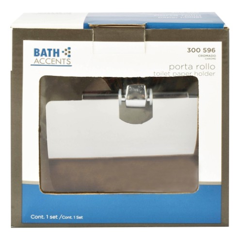 PORTA ROLLO DE METAL BATH ACCENTS