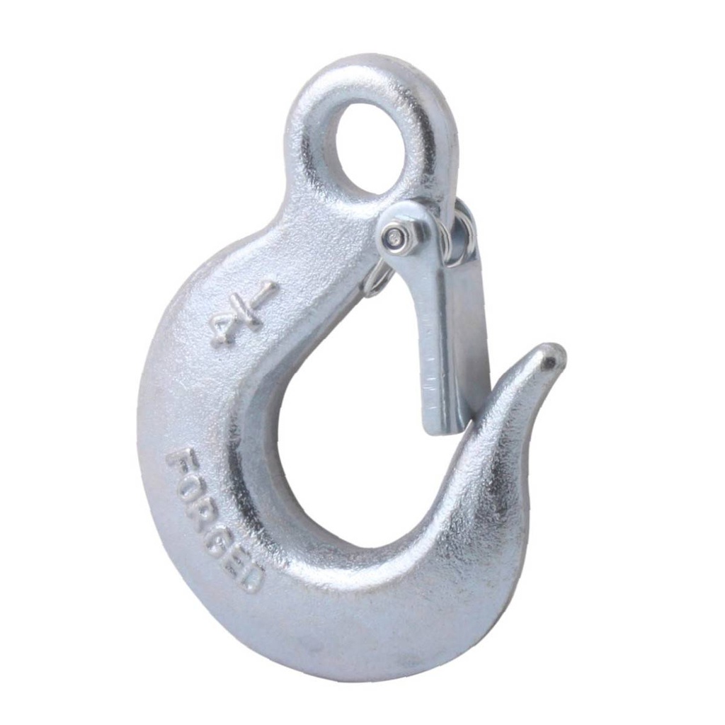 GANCHO FORJADO C/OJO Y SEGURO 3/8"