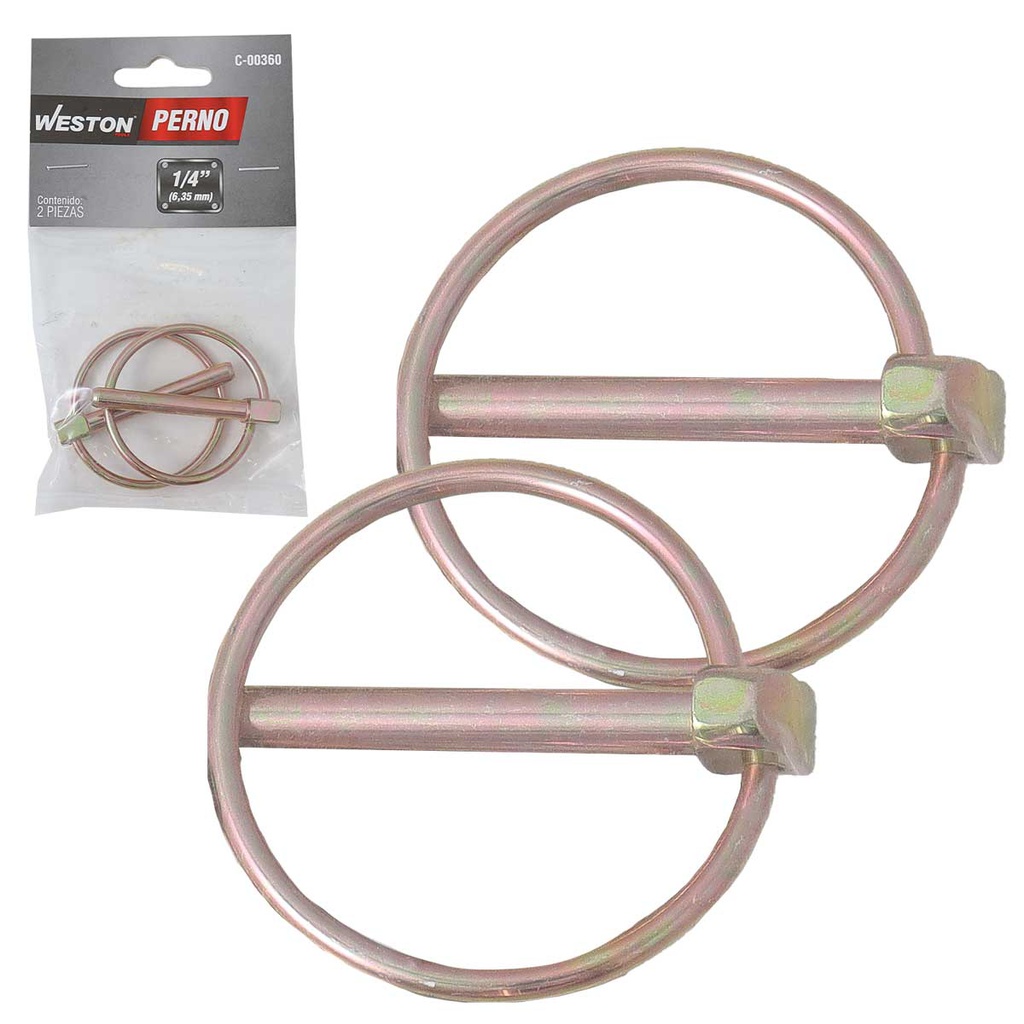 PERNO 5/16" (PRECIO X PIEZA - EMPAQUE C/2 PZAS)