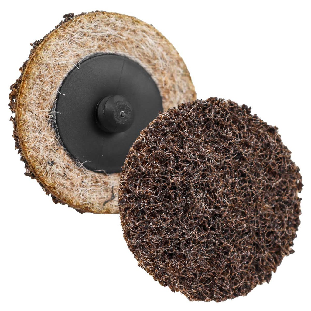 DISCO 2" CAMBIO RAP. FIBRA MARRON (MEDIUM) TIPO R (Precio x pieza - Empaque c/25 pzas)