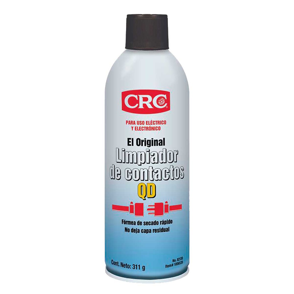 LIMPIADOR DE CONTACTOS QD® AEROSOL (312g) (CAJA C/12 PZAS - PRECIO X PIEZA)