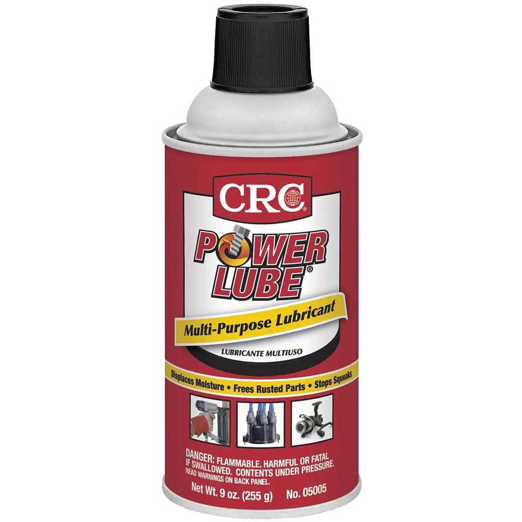 LUBRICANTE POWER LUBE® AEROSOL (255g) (CAJA C/12 PZAS - PRECIO X PIEZA)