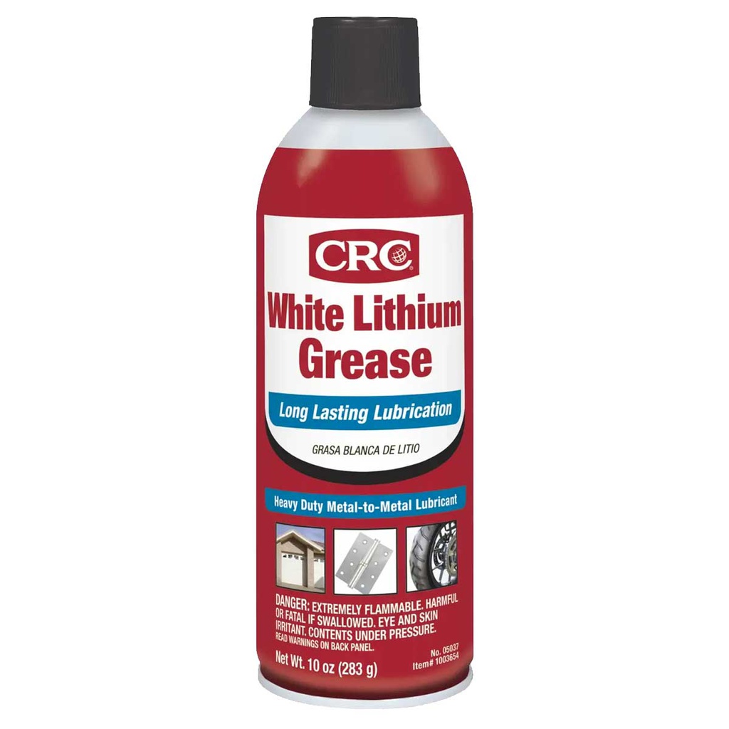 GRASA DE LITIO BLANCA AEROSOL (284g) (CAJA C/12 PZAS - PRECIO X PIEZA)
