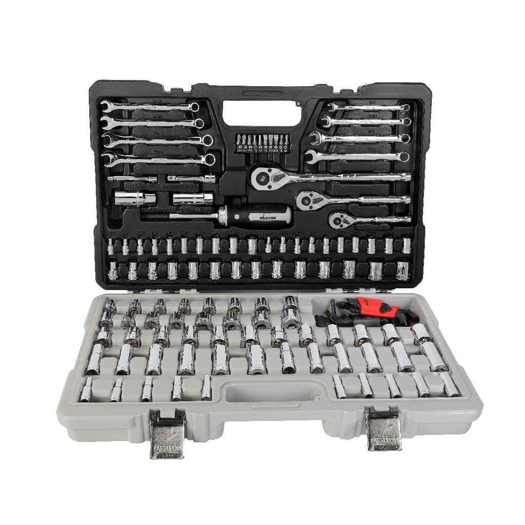 JUEGO  D/138 HERRAMIENTAS FRACC. Y METRIC. P/MECANICO