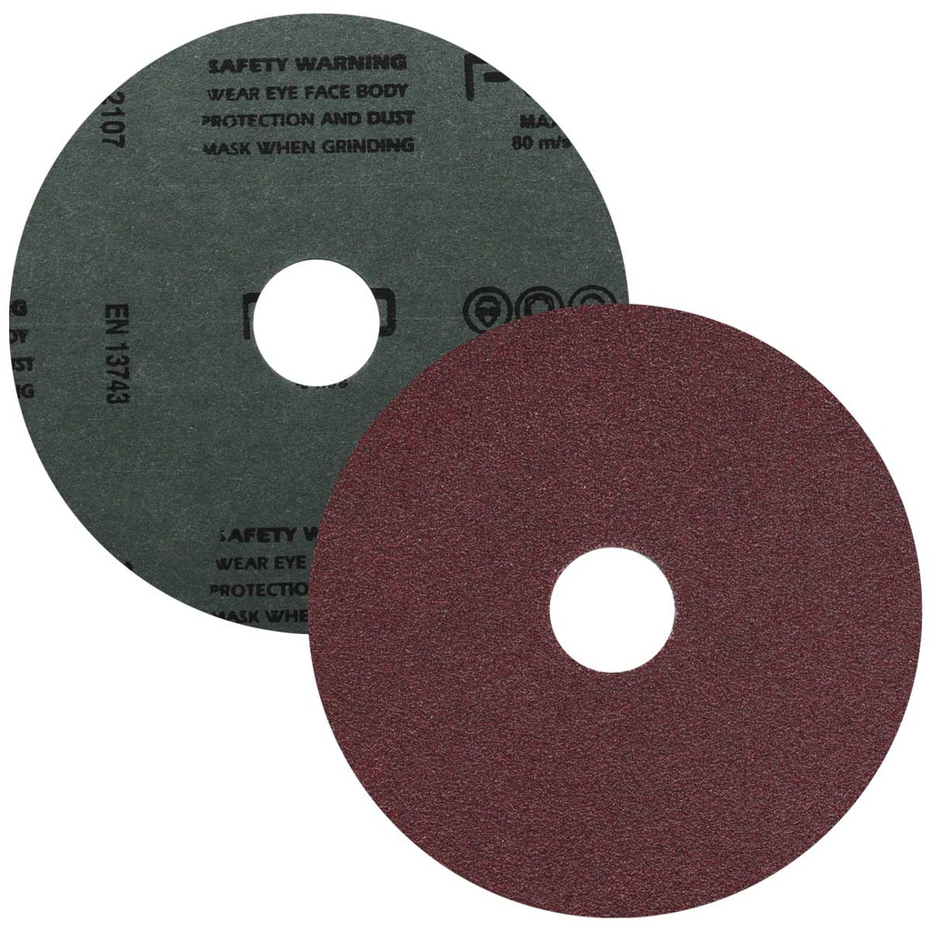 FIBRODISCO AO 4-1/2" X 7/8" G60 (Precio x pieza - Empaque c/25 pzas)