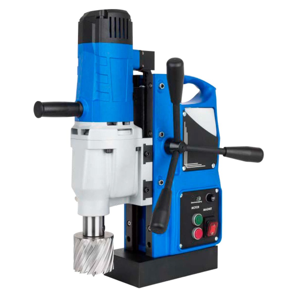 TALADRO MAGNETICO Ø2" X 2-3/4" 1600W 2VEL. BROQUERO 1/2" ZANCO WELDON 3/4" 110V