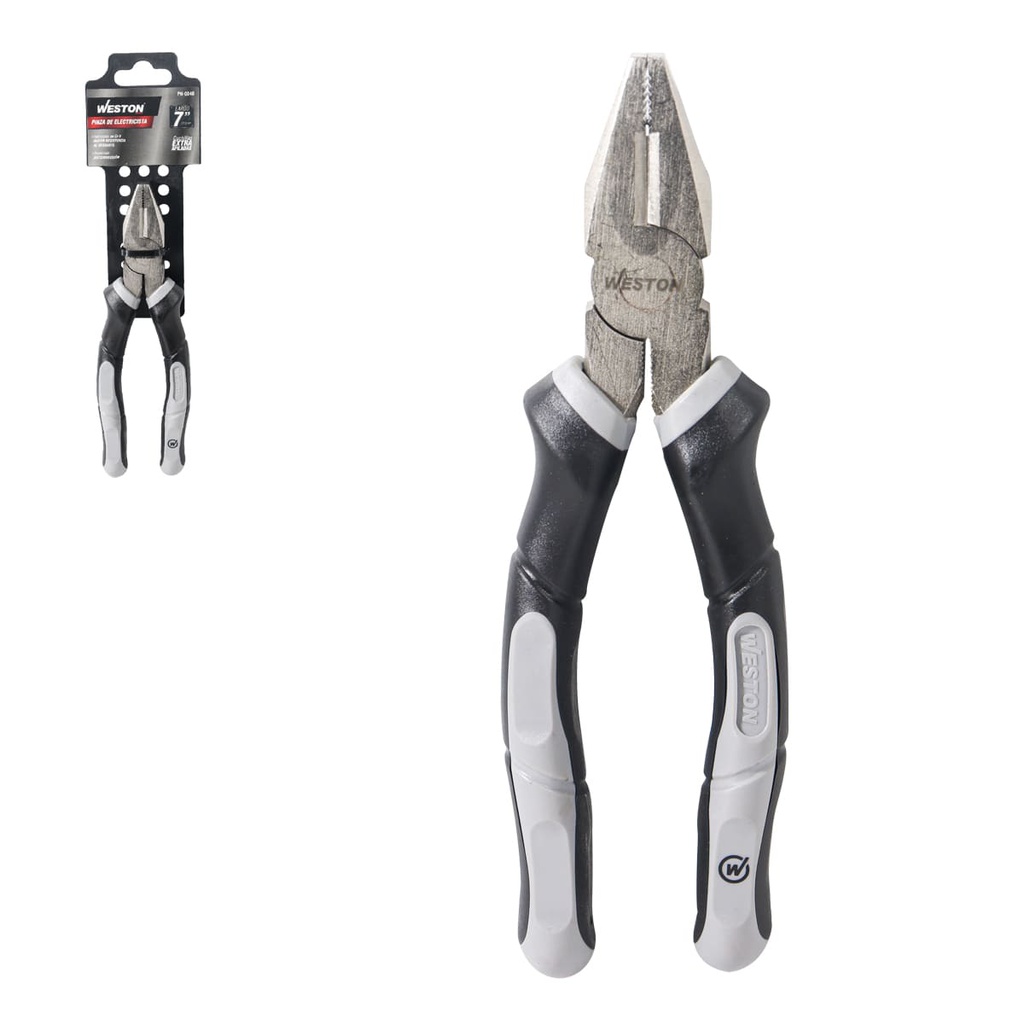 PINZAS DE ELECTRICISTA 7&quot; (CAJA C/6 PZAS - PRECIO X PIEZA)